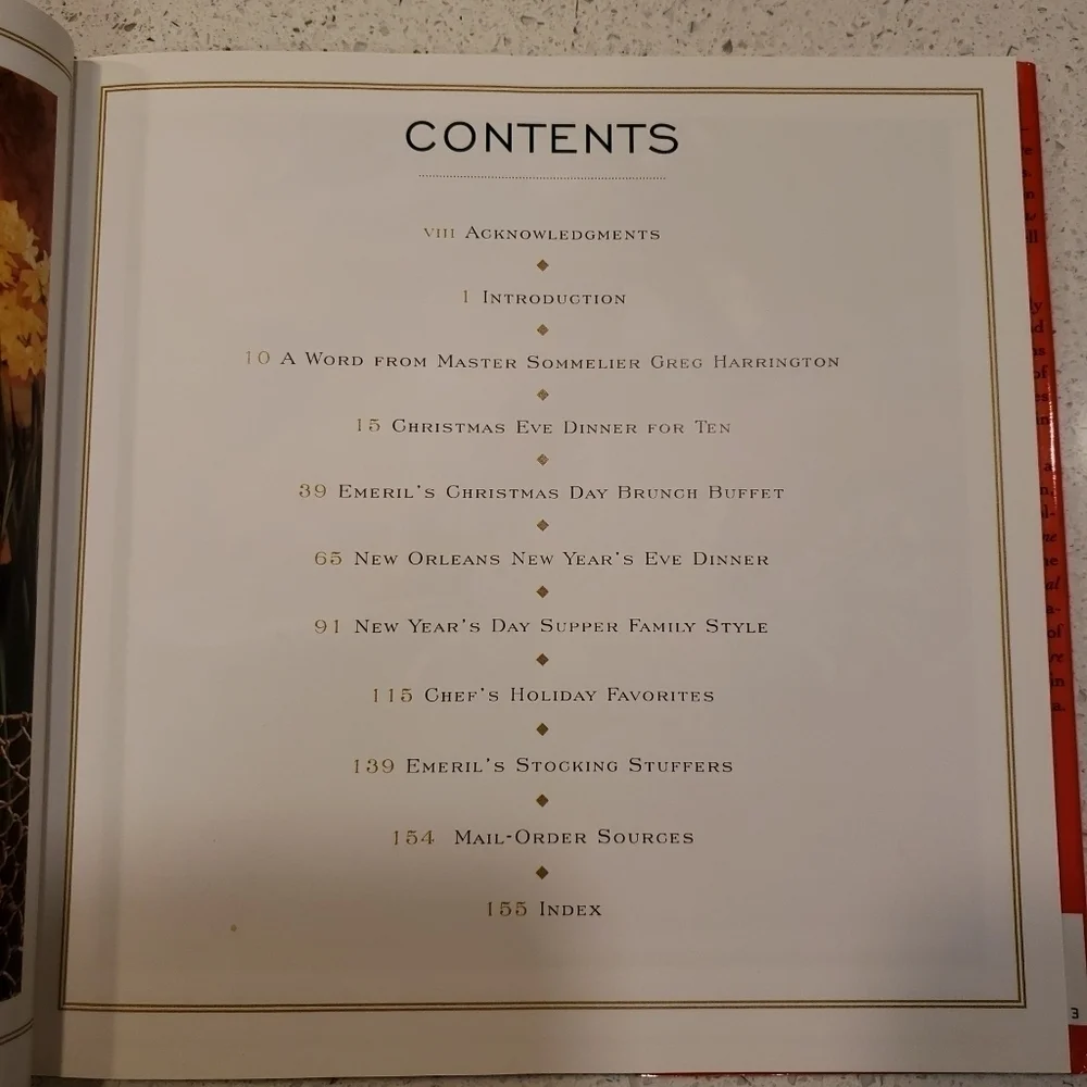Emeril's Creole Christmas by Emeril Lagasse (1997, Hardcover) Cajun New Orleans